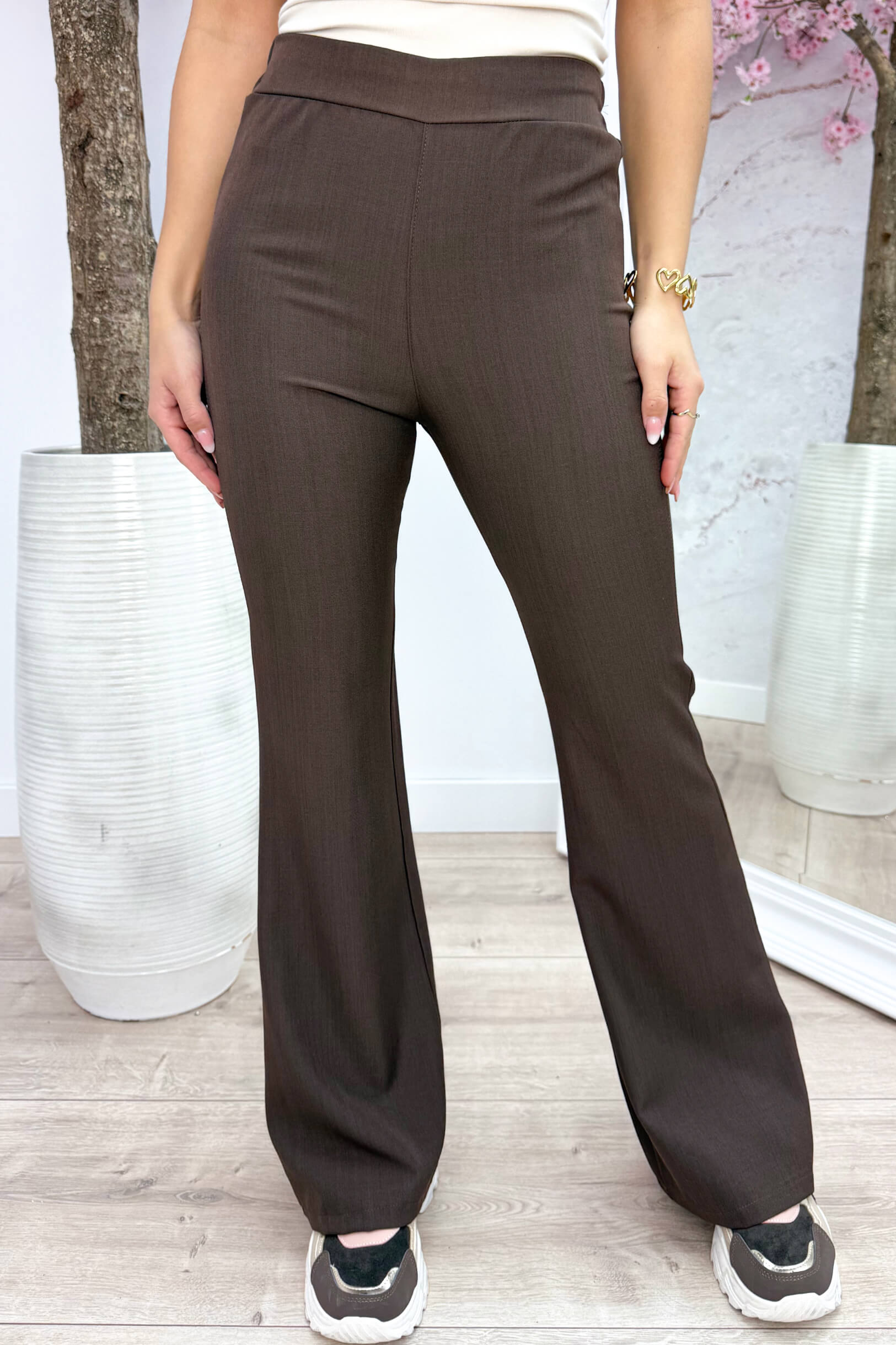 In progress pantalon - Bruin