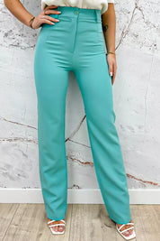 Gerade Bein Pantalon 1.0 - DK. Minze