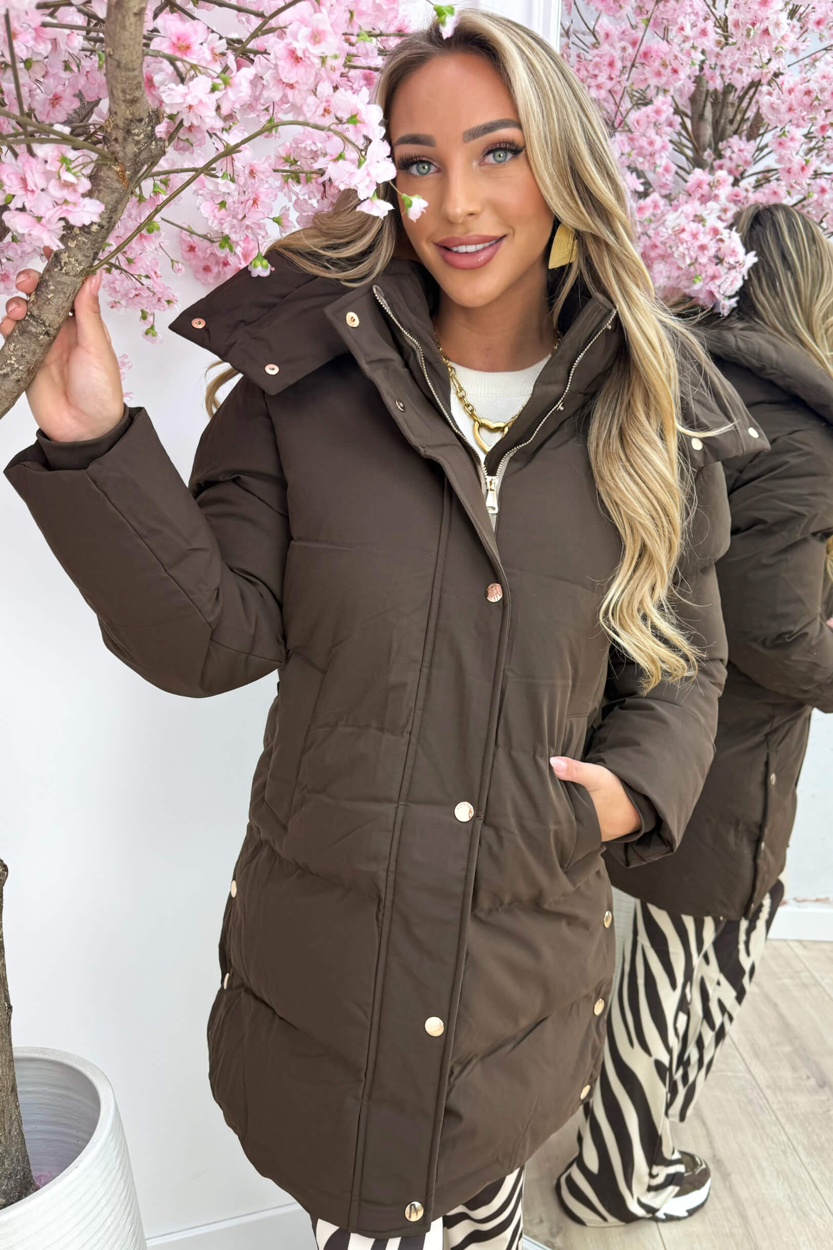 Getting colder winterjas - Bruin