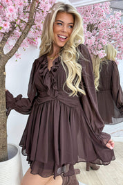 Your favorite ruffle dress - Bruin