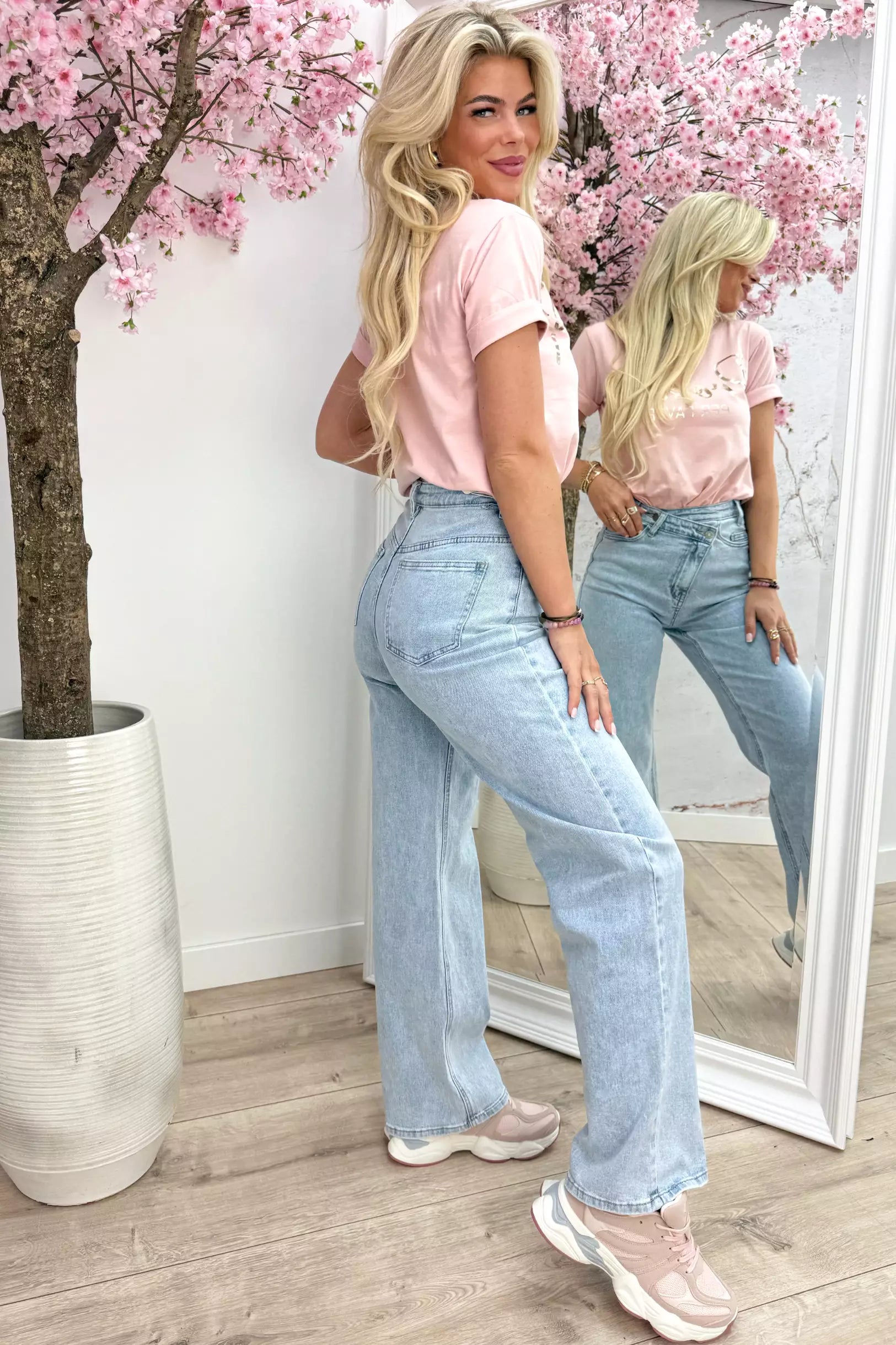 Achten Sie auf Ihren Schritt Sneaker - Pink