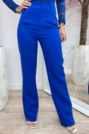 Straight leg pantalon 1.0 - Kobalt