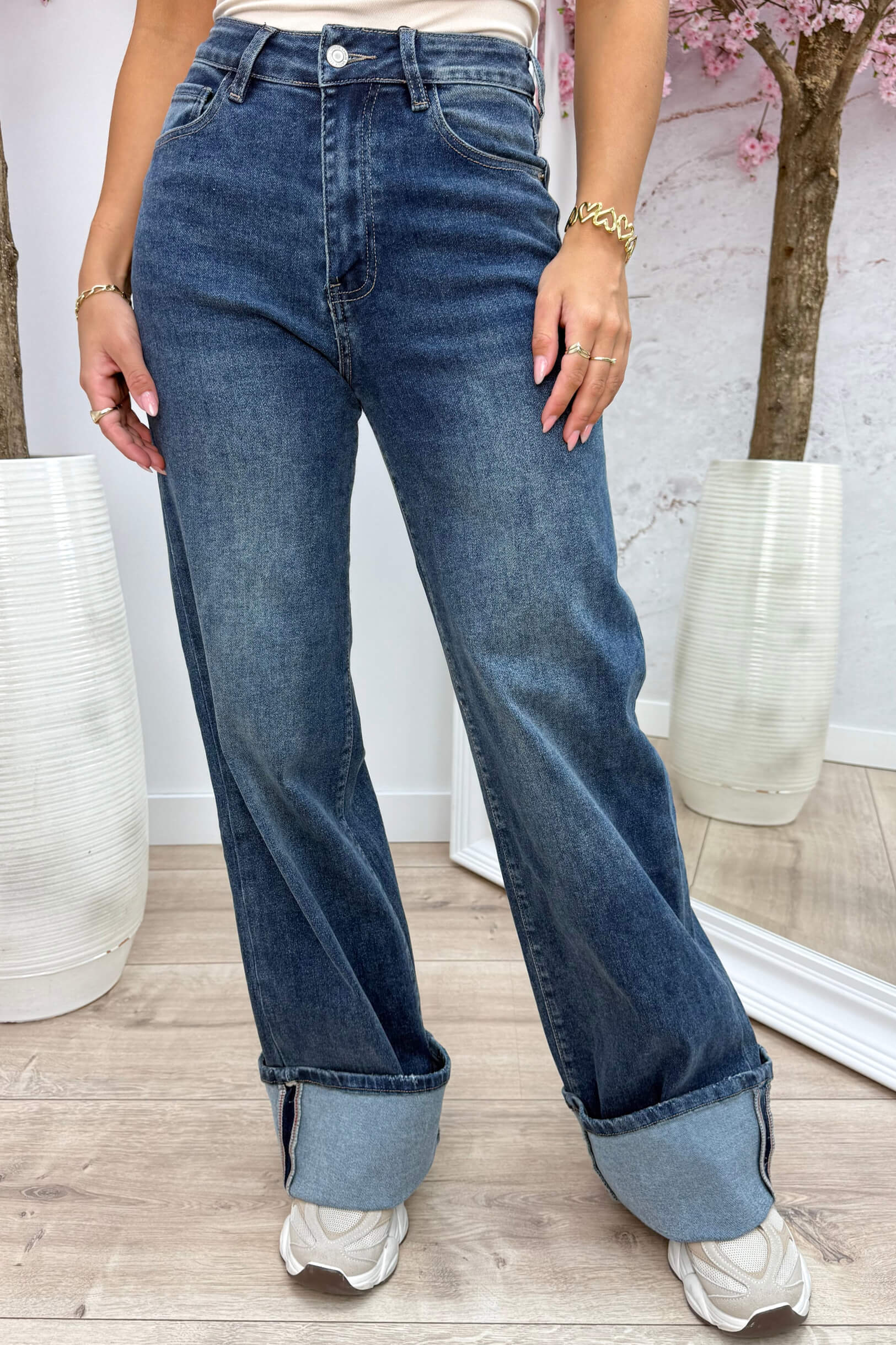 Dad fit jeans T6392-5 - Jeans blue