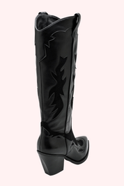 Yeehaw cowboy boots - Zwart