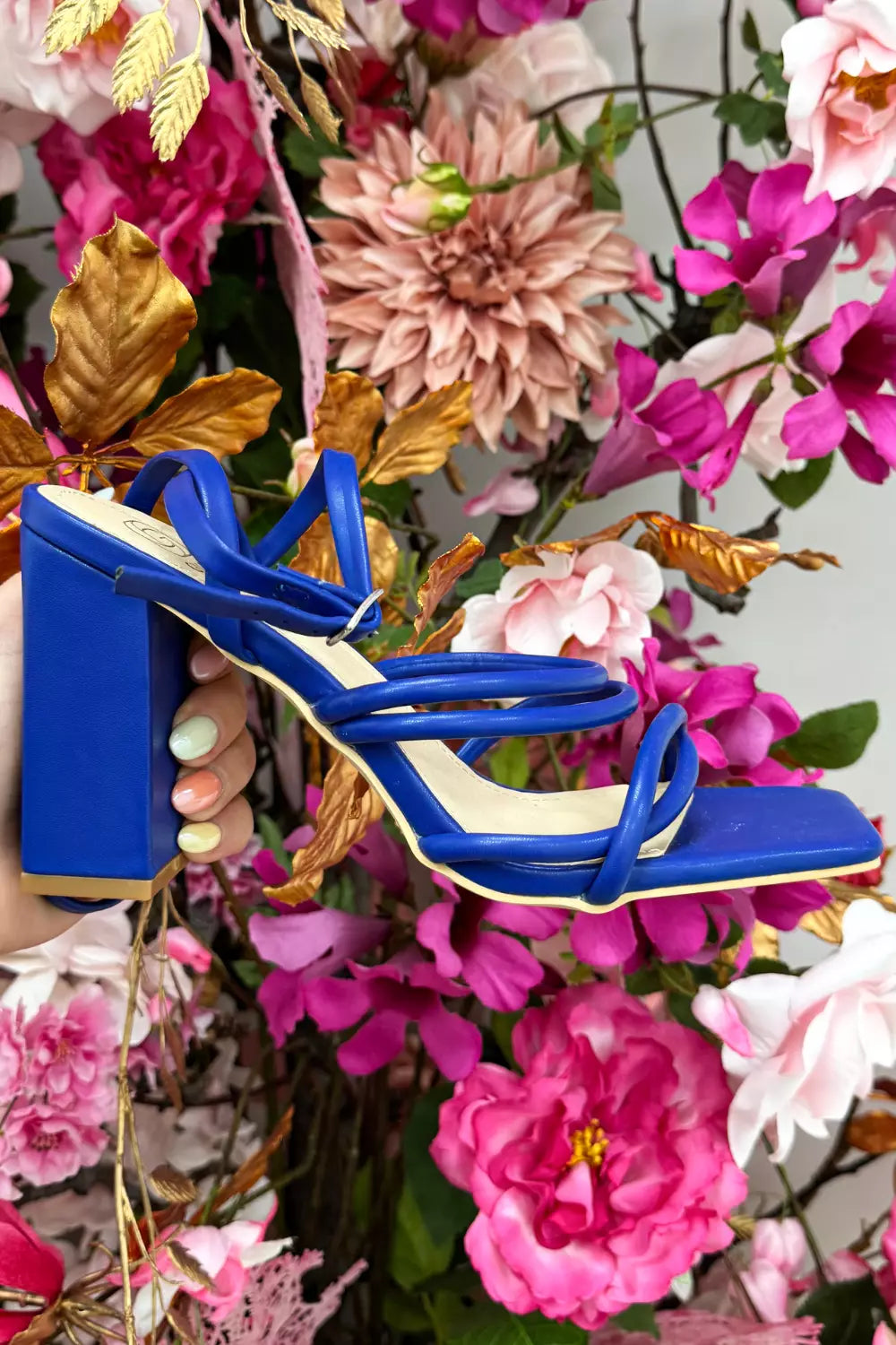 Classic heels - Kobalt