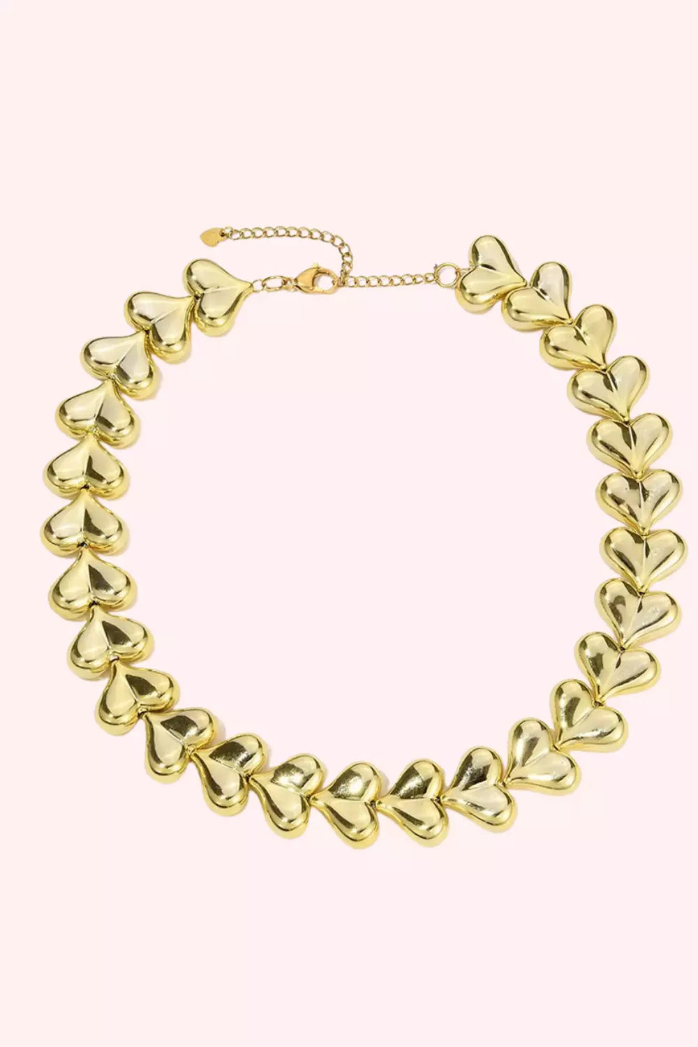 Chunky love ketting - Goud