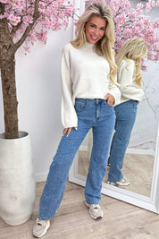 Love me softly trui - Beige