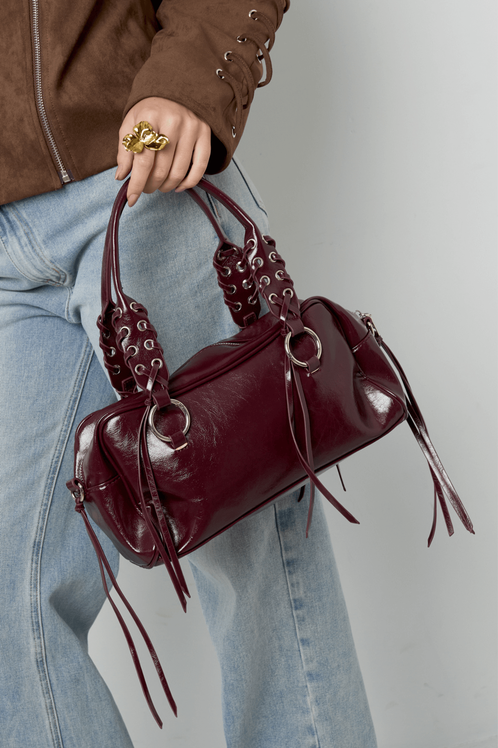 This is everything bag - Bordeaux