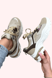 On the move sneakers - Taupe