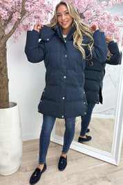 Getting colder winterjas - Navy