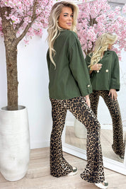 Golden chic blazer - Army