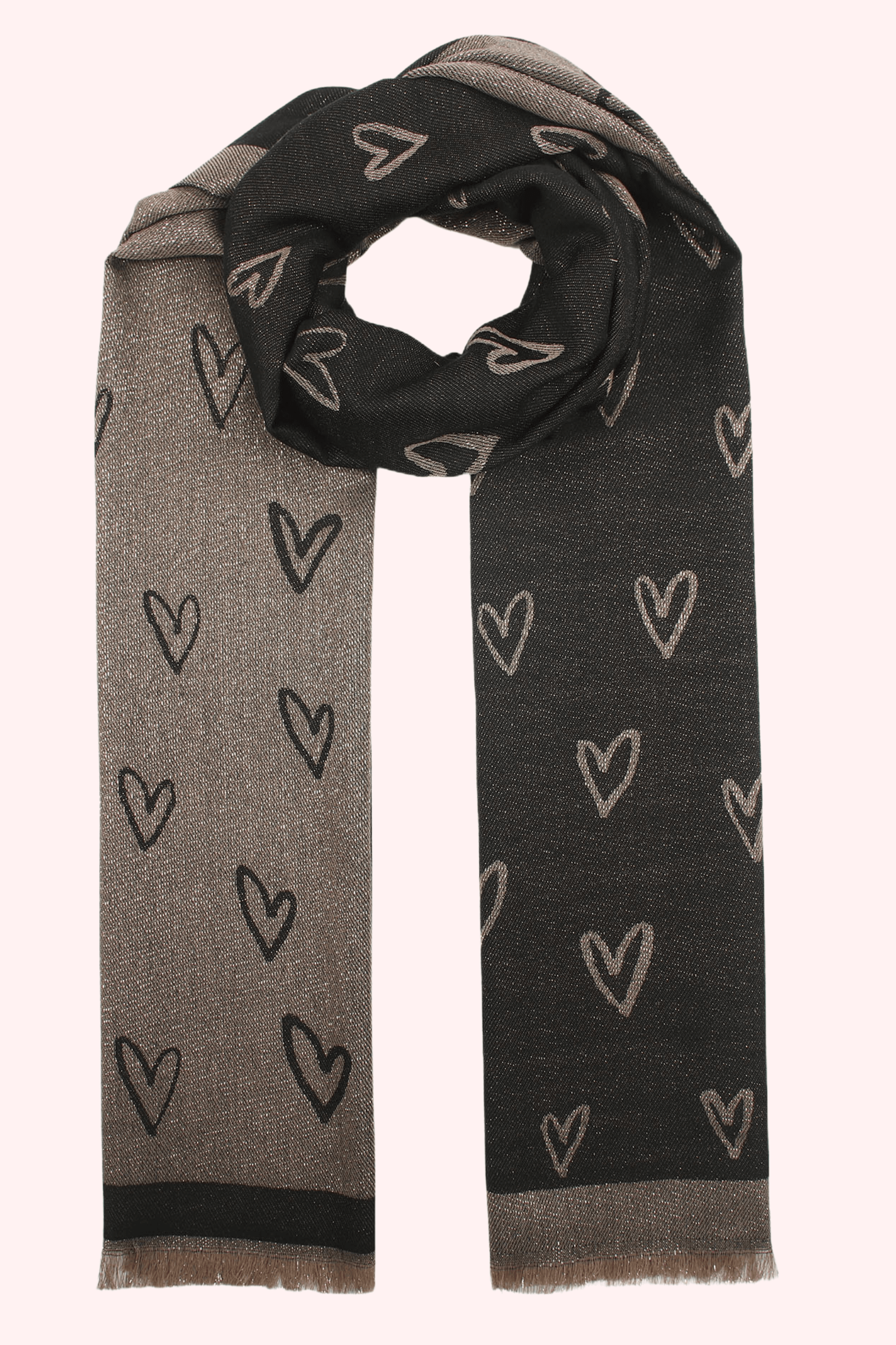 Sparkle season sjaal - Zwart