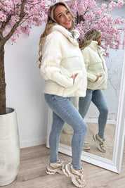 Furever winterjas - Lt. beige