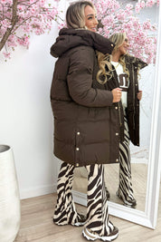 Getting colder winterjas - Bruin