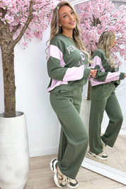 Penn state comfy co-ord - Army