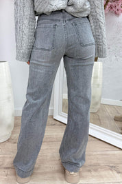 Loevy straight leg jeans MP2251 - Lt. grijs