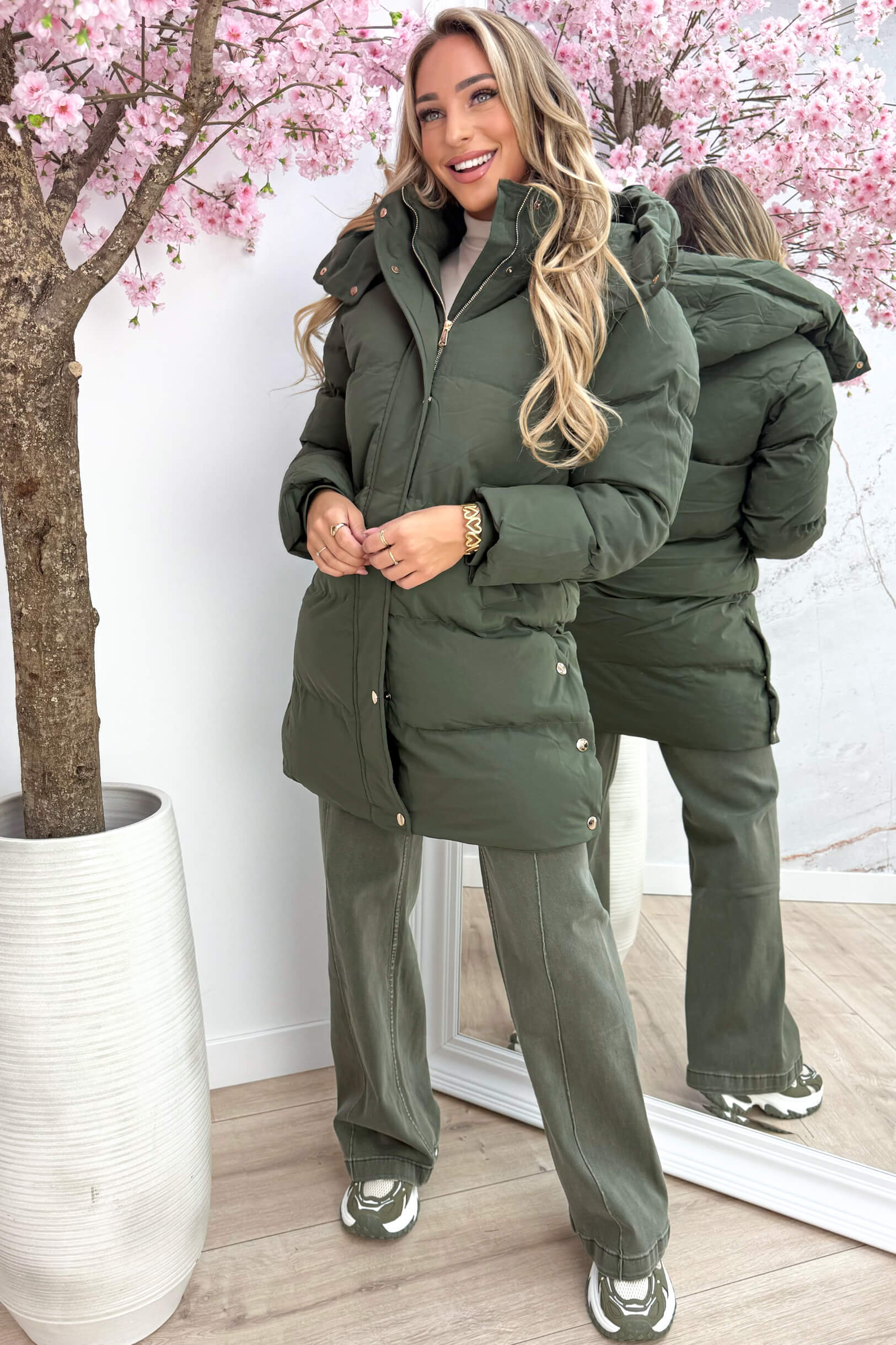 Getting colder winterjas - Army