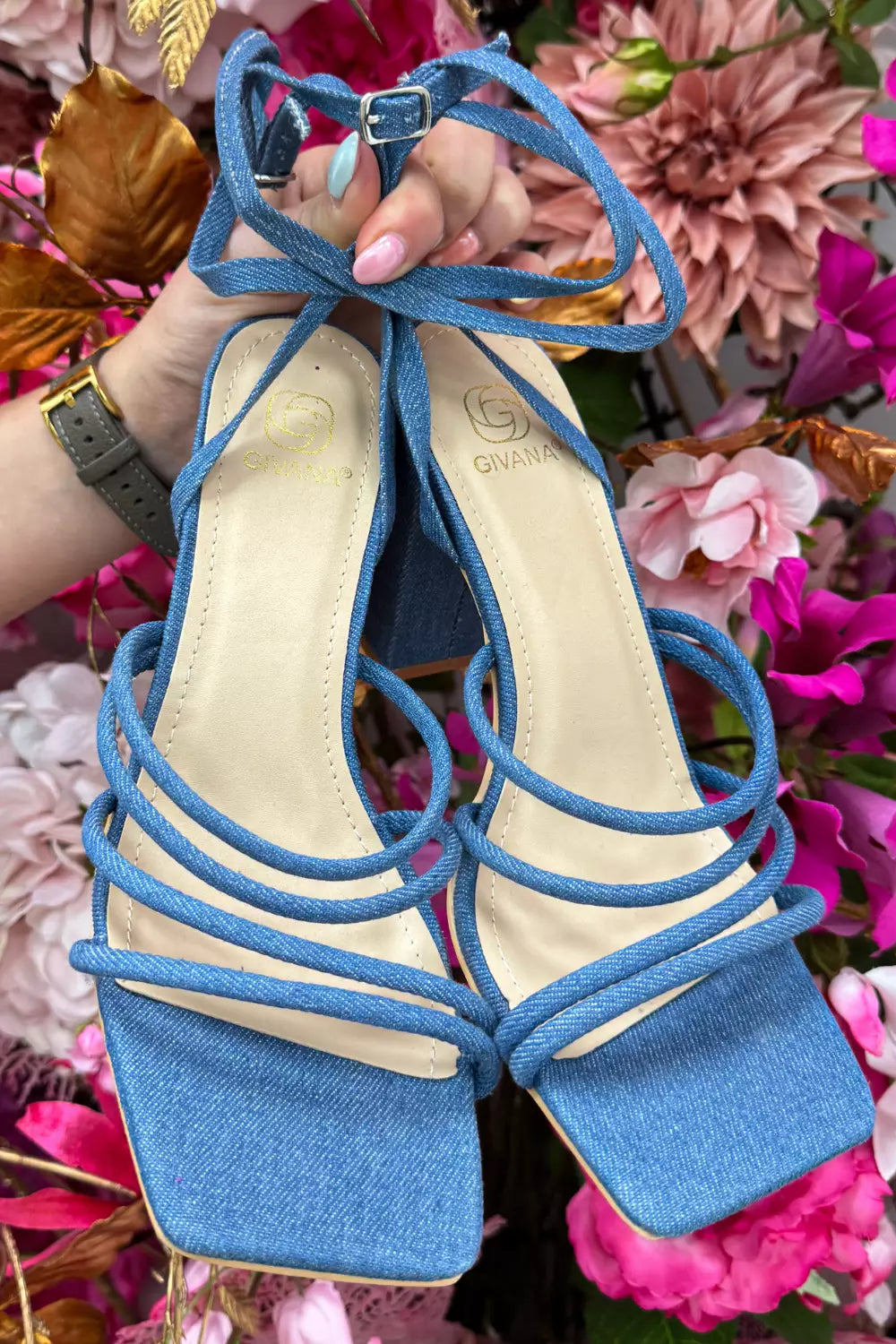 Classic heels - Jeans blue