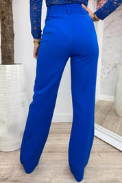 Straight leg pantalon 1.0 - Kobalt