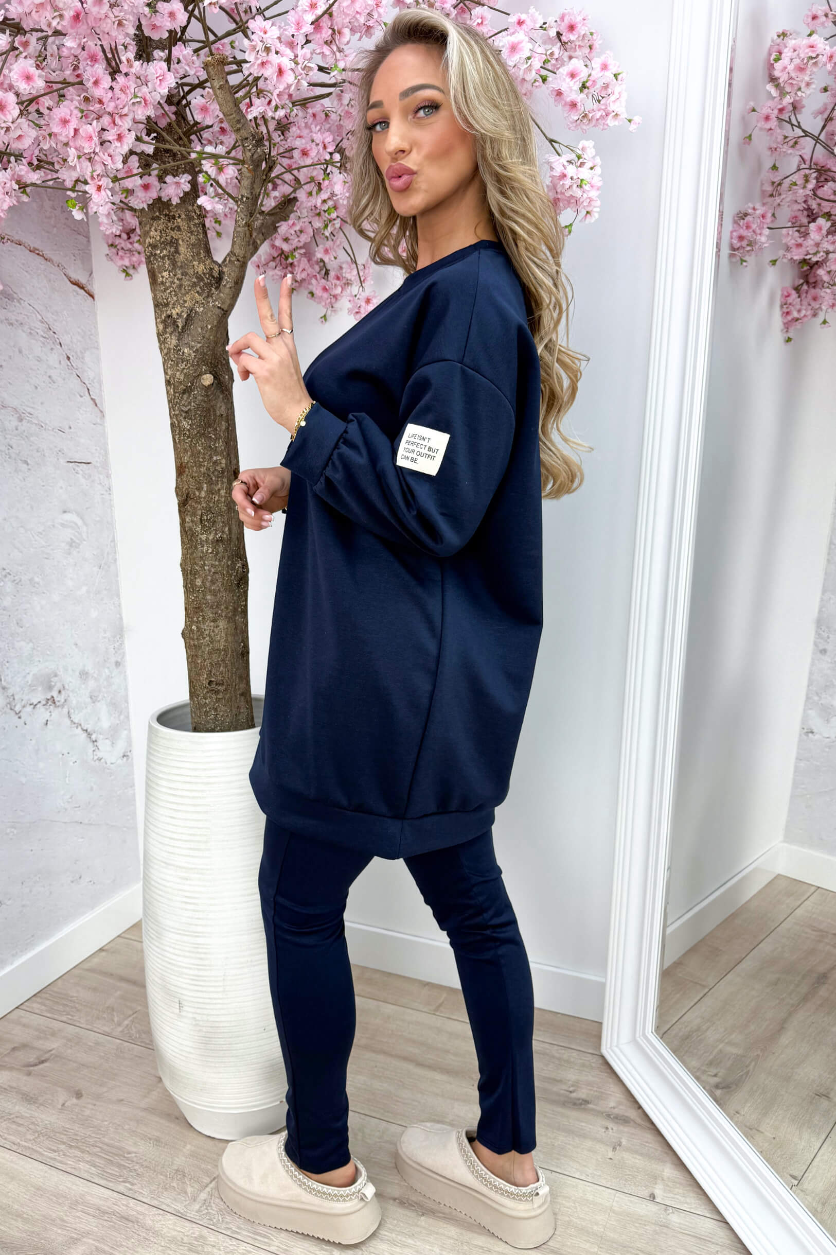 Another perfect embleem comfy co-ord - Navy