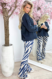 Golden chic blazer - Navy