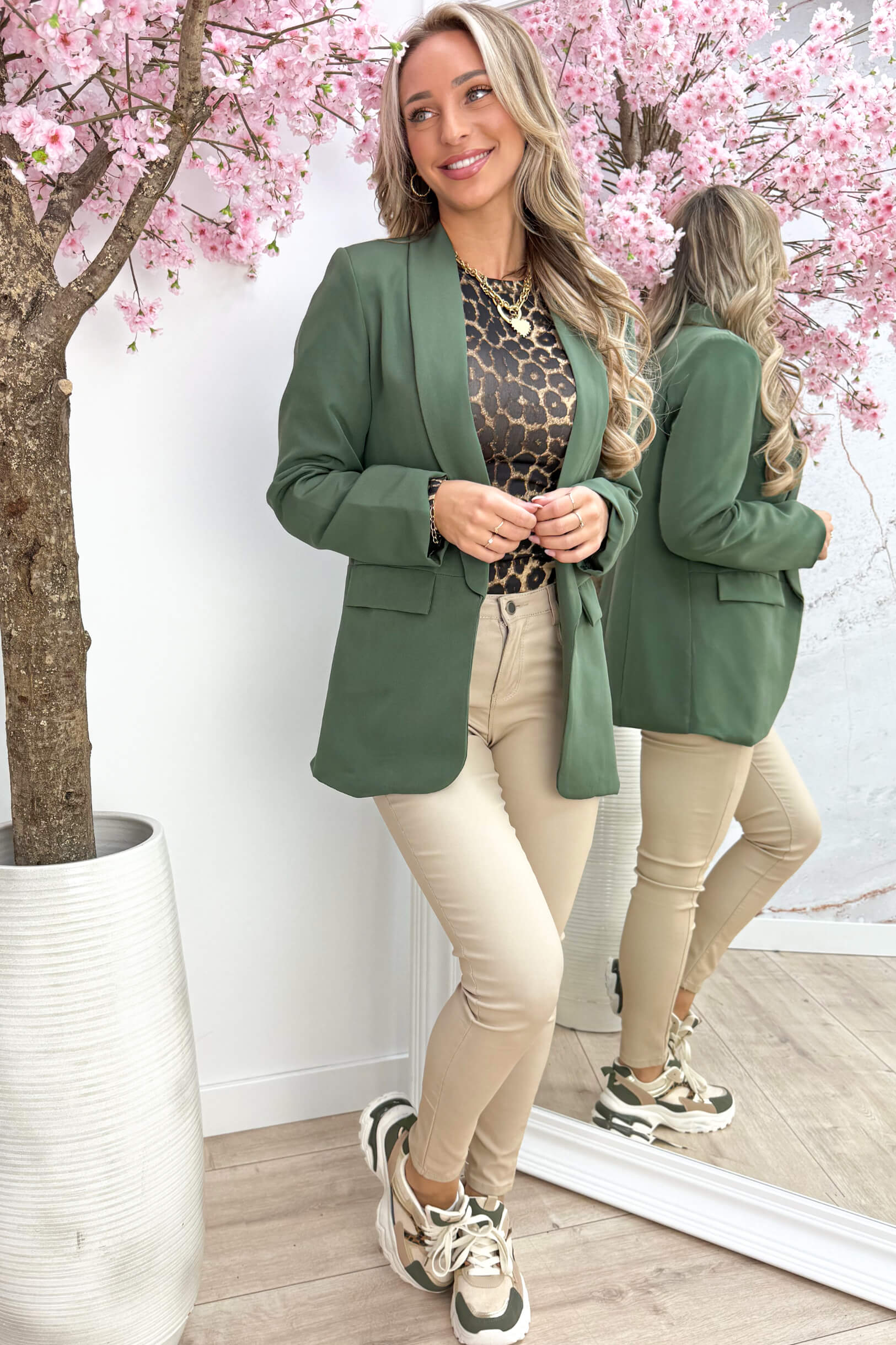 Classy blazer - Army