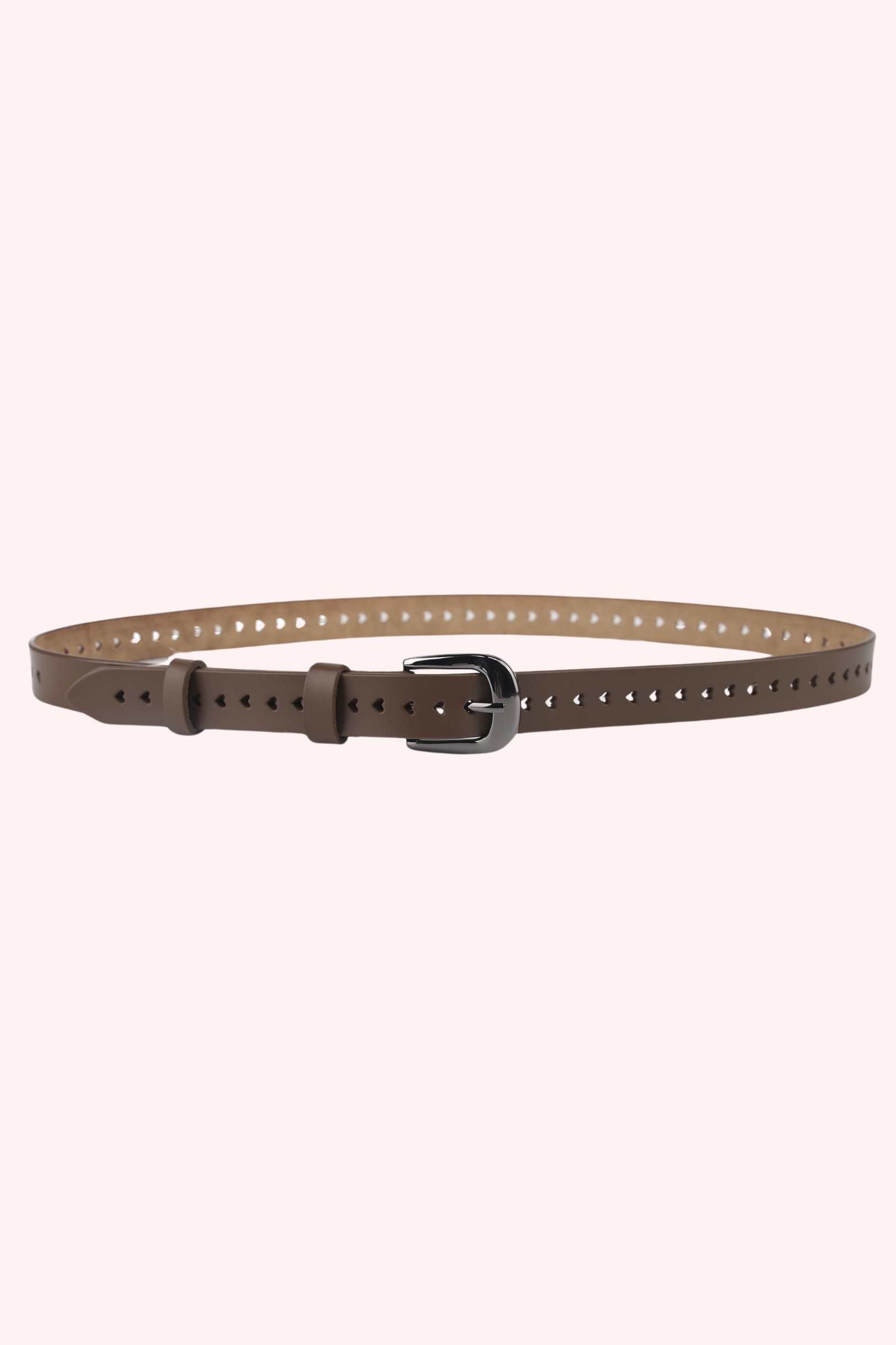 Buckle of love riem - Bruin