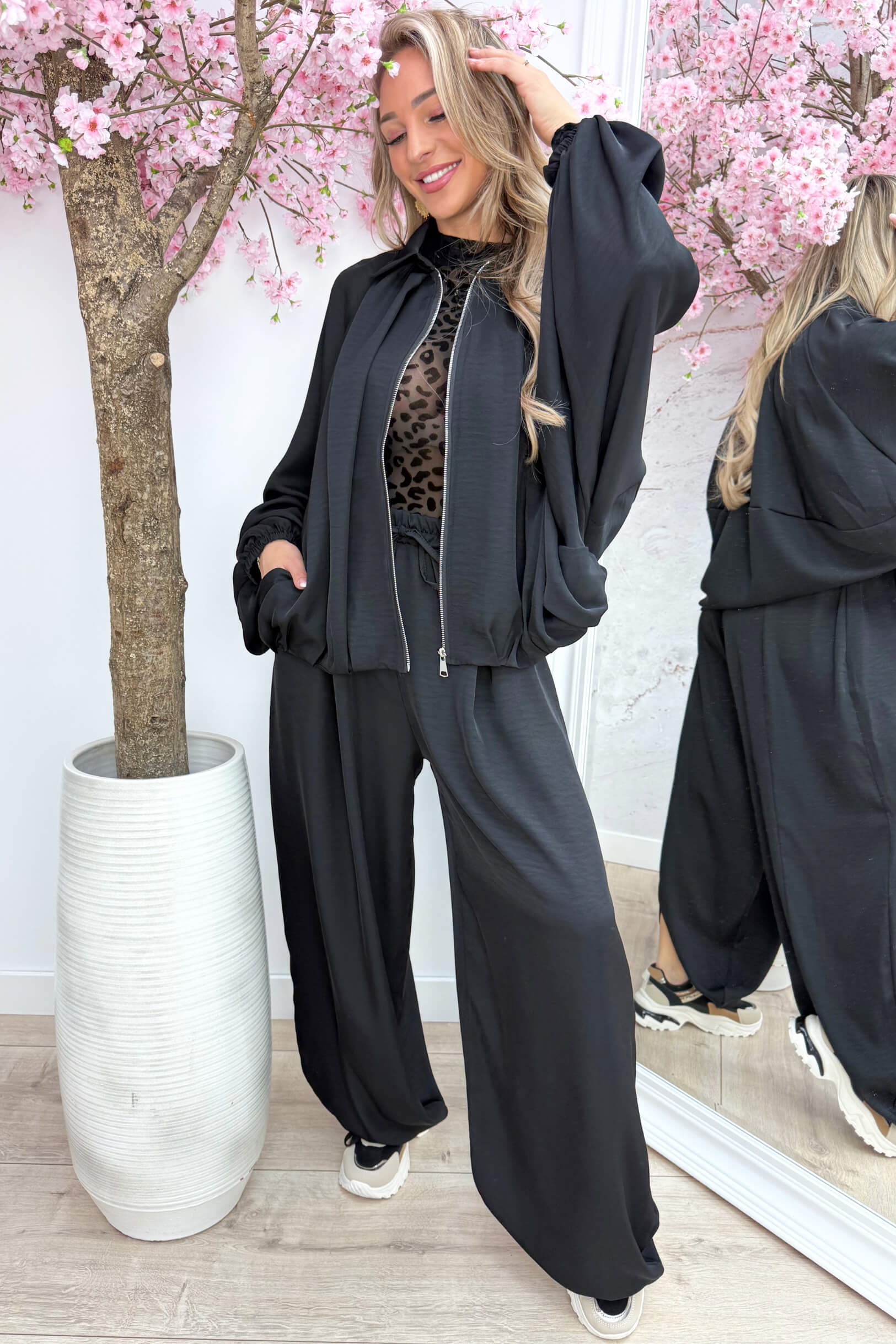 Balloon co-ord - Zwart