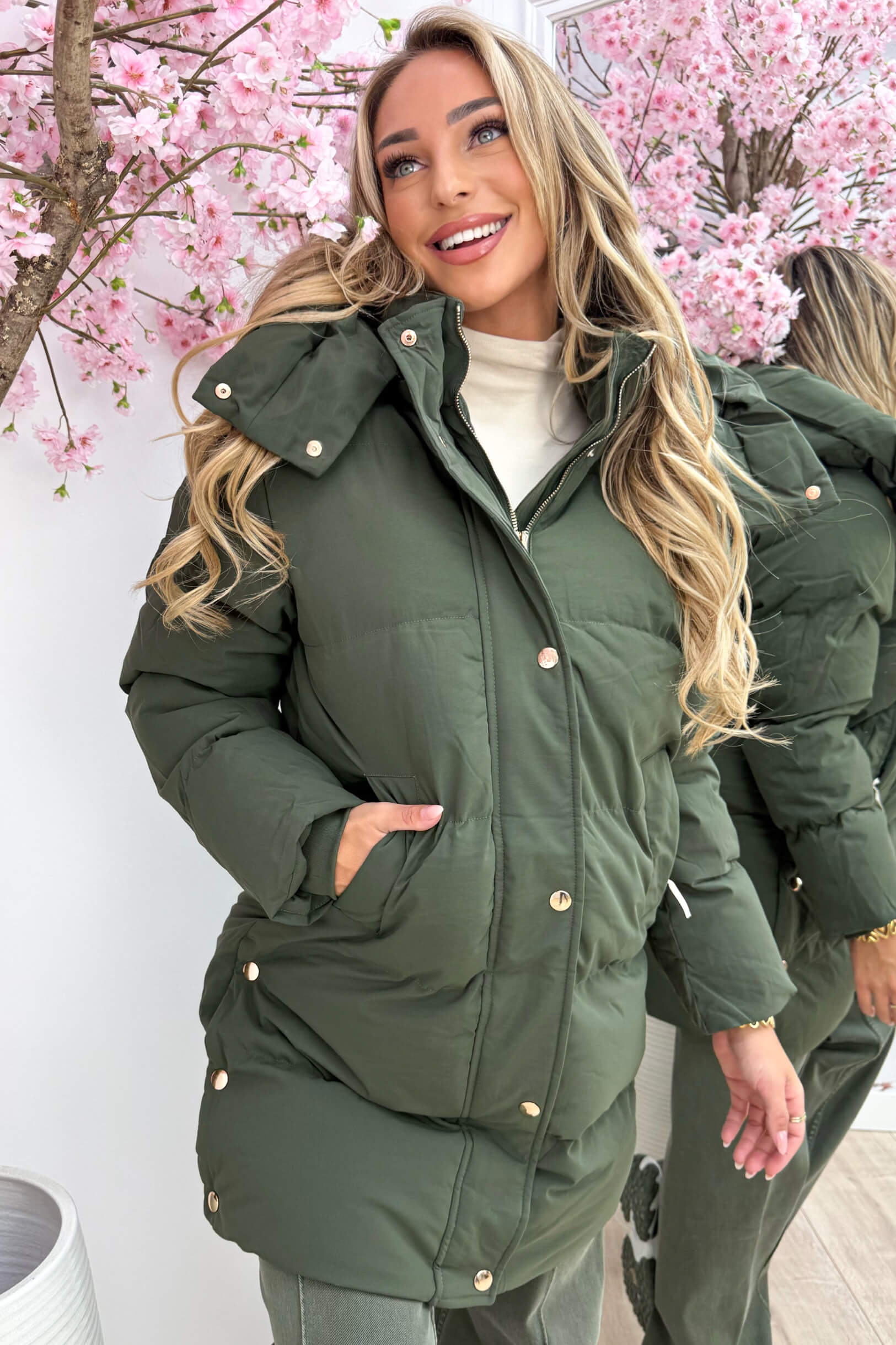 Getting colder winterjas - Army