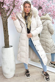 Winter wonderland winterjas - Beige