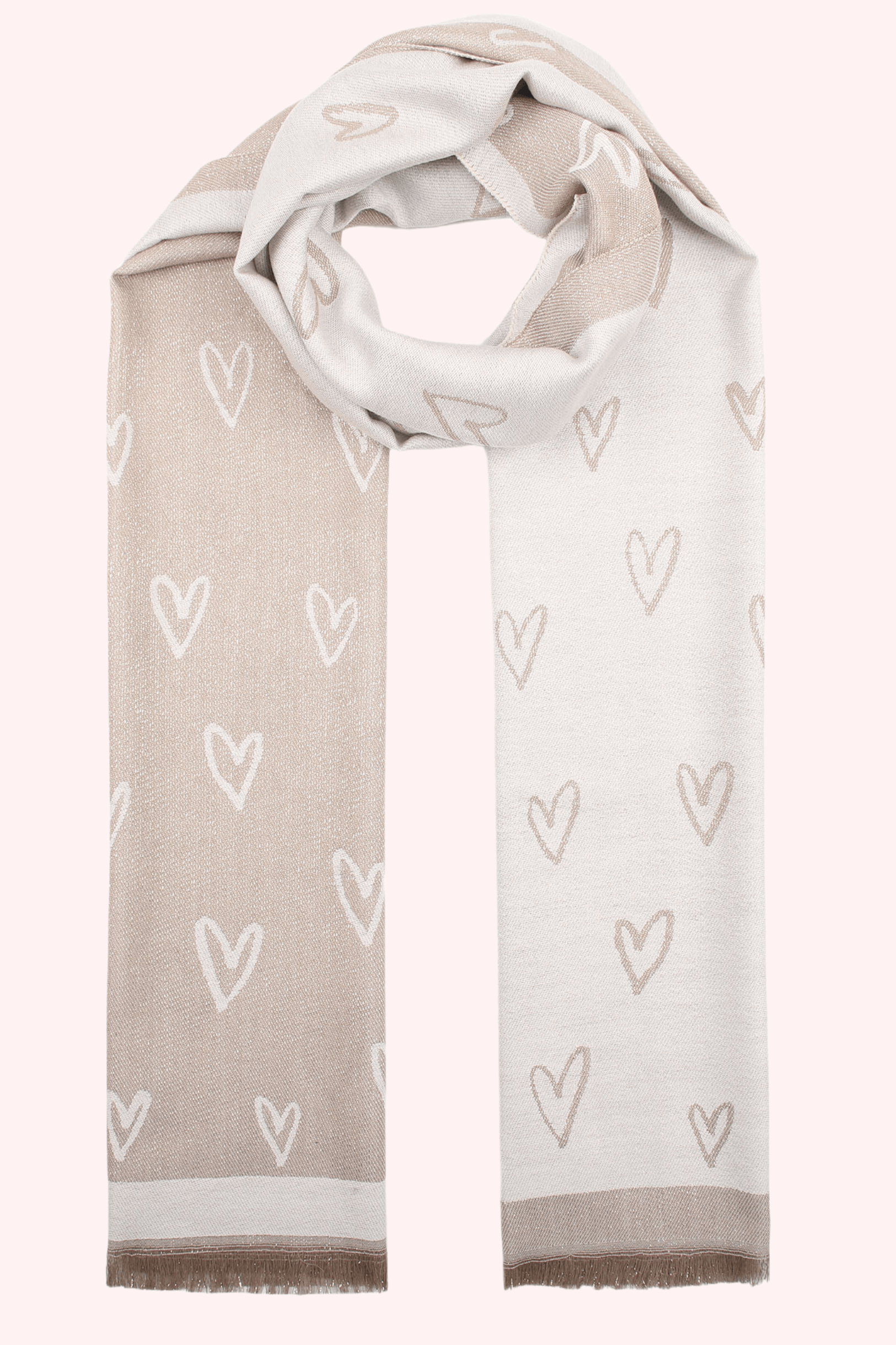 Sparkle season sjaal - Lt. beige