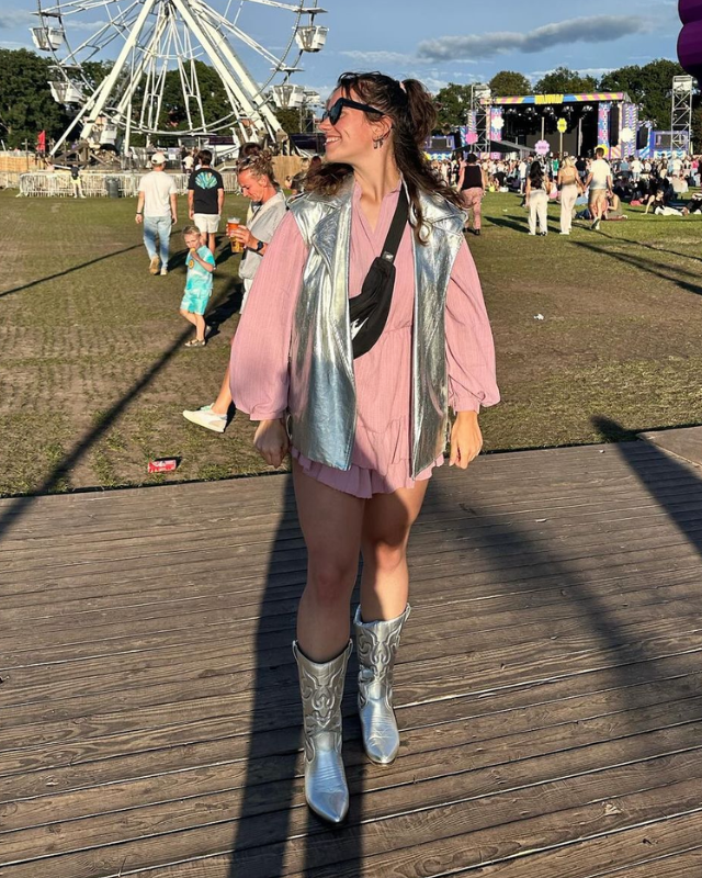 Festival outfit van michelle