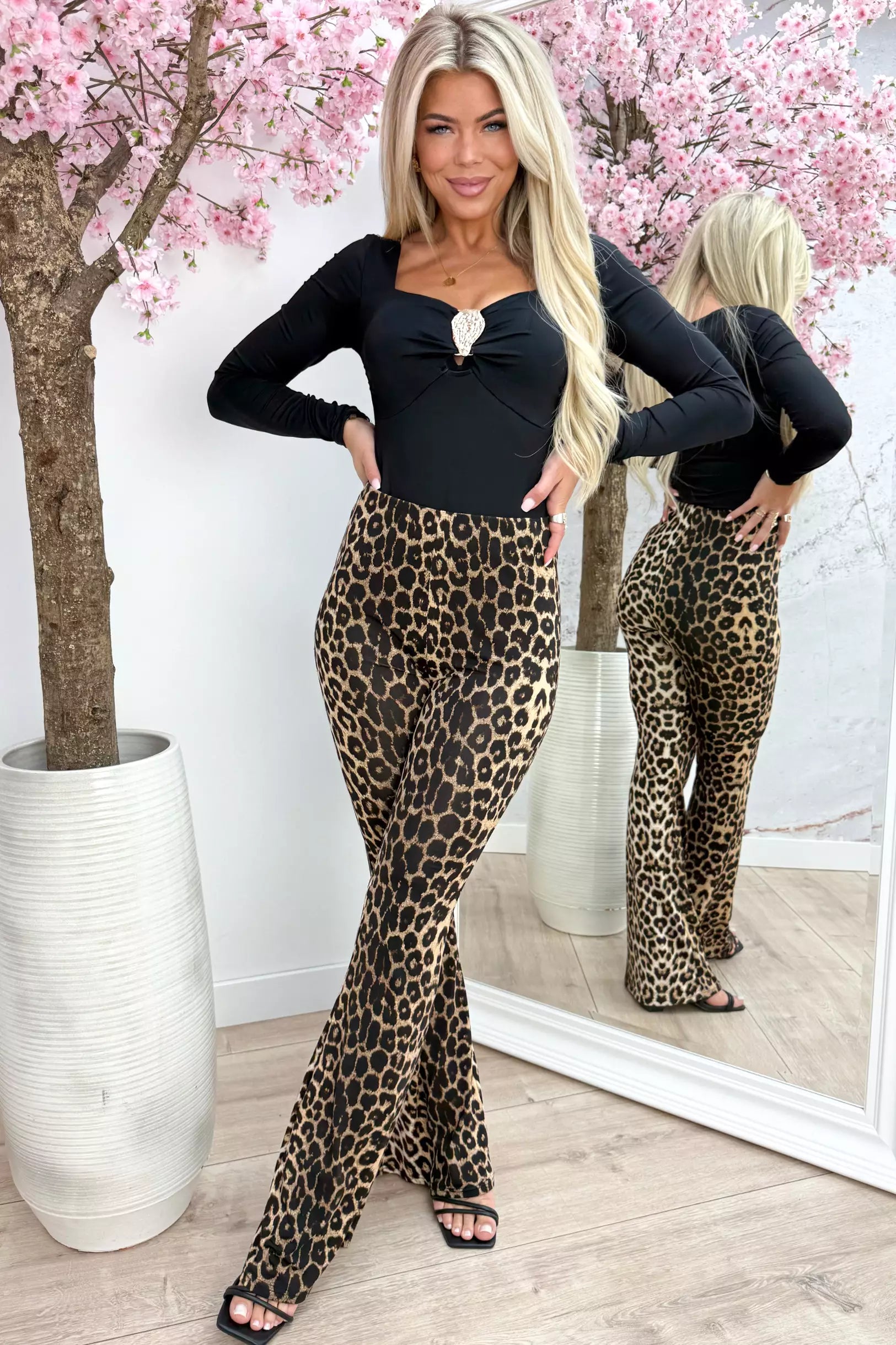 Corpo da viaggio glam oro - nero
