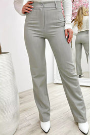 Pantalon à jambe droite 1.0 - Lt. Beige