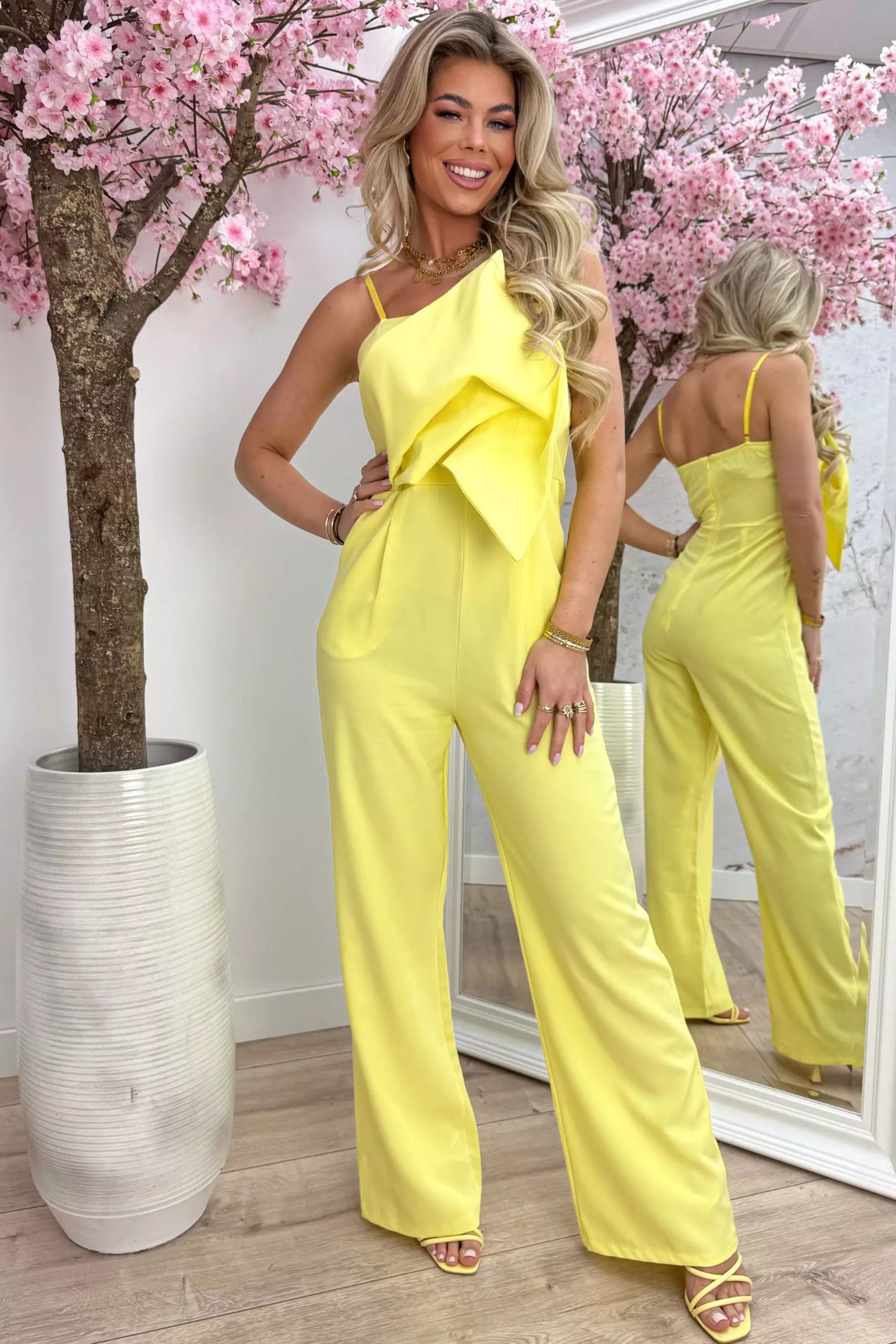 Always on point jumpsuit - Geel