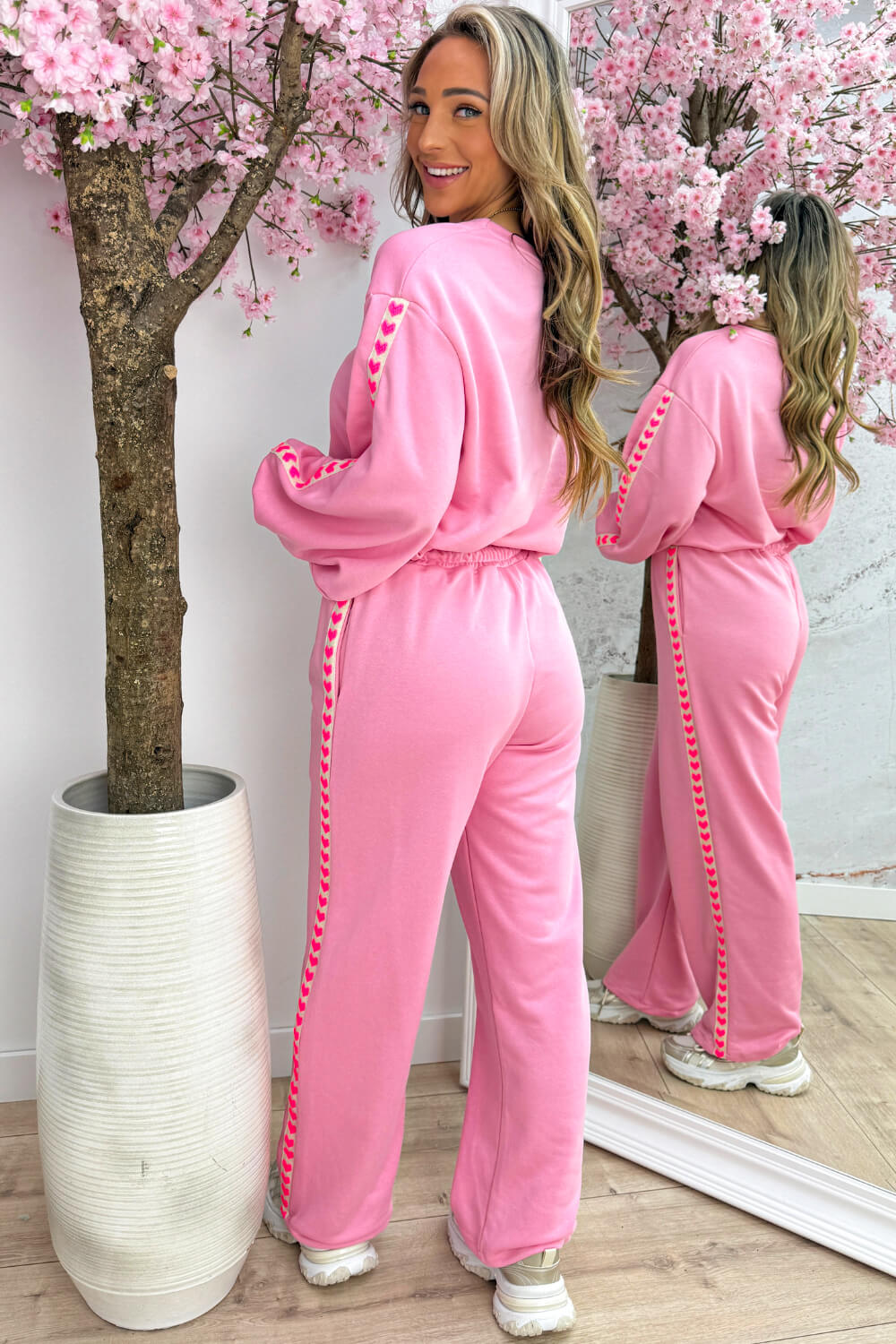 Neon lover sweater - Lollypop roze