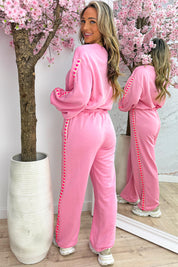 Neon lover sweater - Lollypop roze