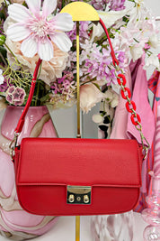 All linked up bag - Rood