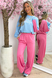 Millagro concept comfy co-ord - Fuchsia