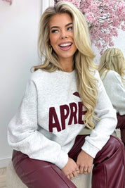 Après sweater - Bordeaux