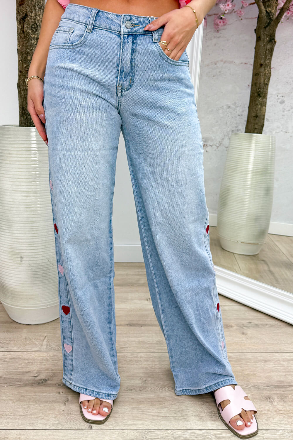 Lots of love straight leg jeans 3.0 - Jeans blue