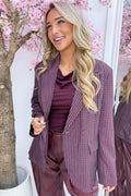 5962 Blazer (AGB Fashion) - Bordeaux