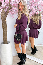 Amazing layer dress - Berry purple