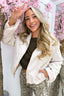 Bomber Puff it up - Beige
