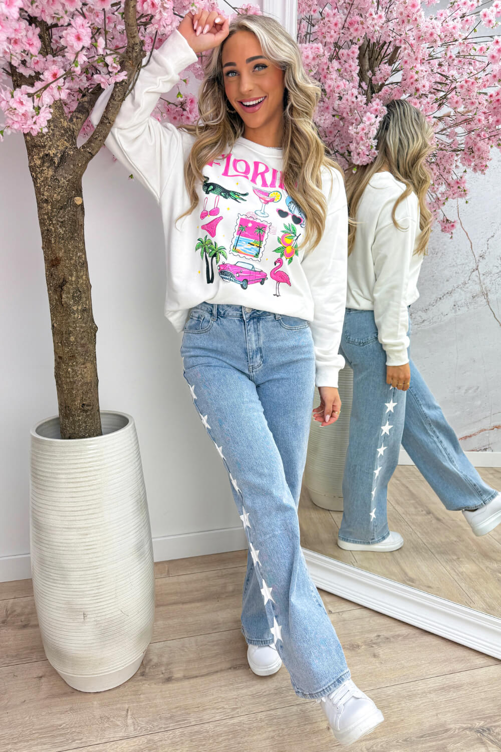 Florida sweater - Wit