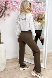 St. Tropez stripe blouse - Wit