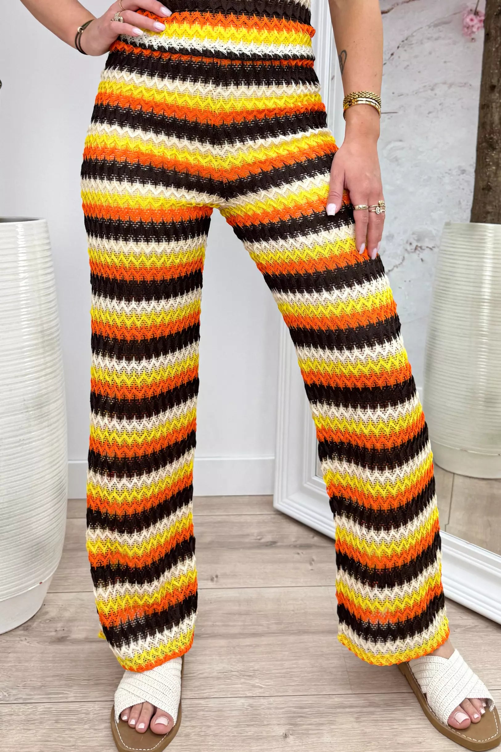 Sunshine appelle un pantalon - Orange