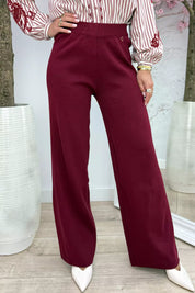 C comfy flair pants - Bordeaux