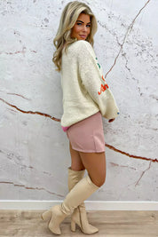 Classy skort - Oud roze