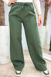 Always in style stripe pantalon - Army